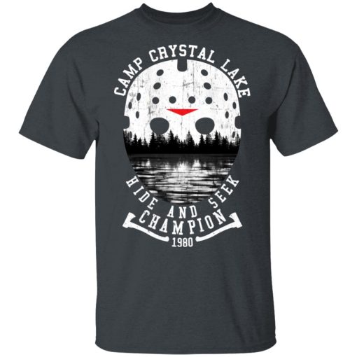 Camp Crystal Lake Hide And Seek Champion 1980 T-Shirts 2