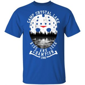 Camp Crystal Lake Hide And Seek Champion 1980 T-Shirts 16