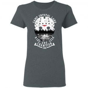 Camp Crystal Lake Hide And Seek Champion 1980 T-Shirts 18