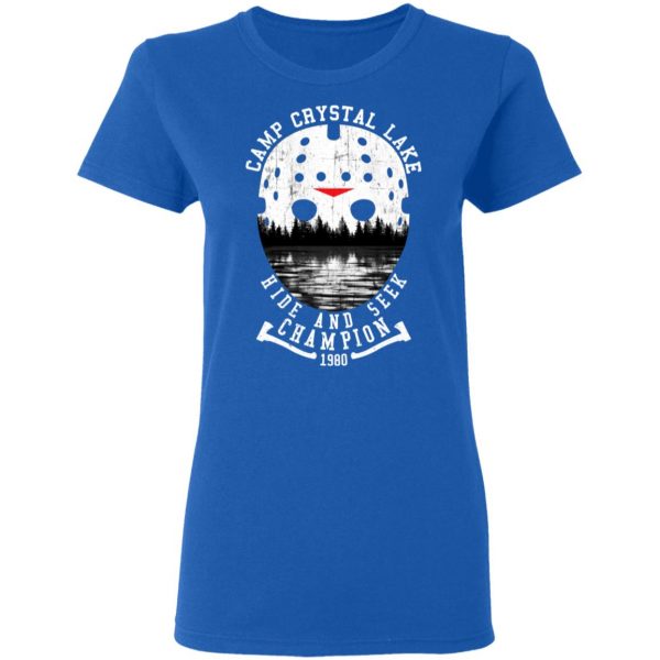 Camp Crystal Lake Hide And Seek Champion 1980 T-Shirts 8