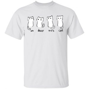 Un Deux Trois Cat T-Shirts 5