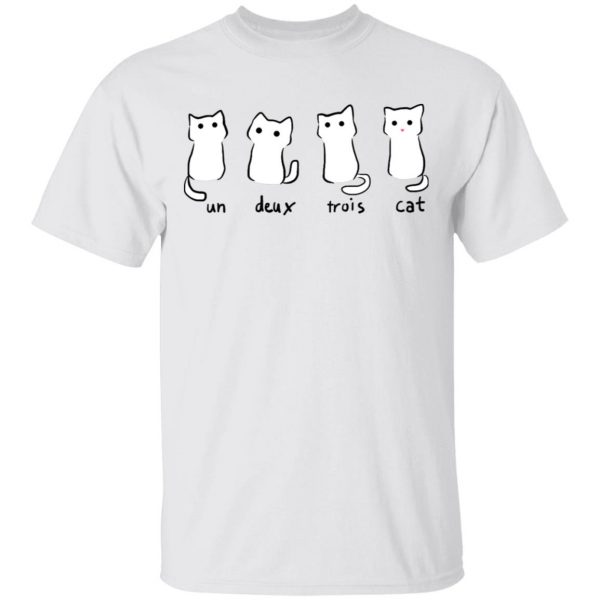 Un Deux Trois Cat T-Shirts 2