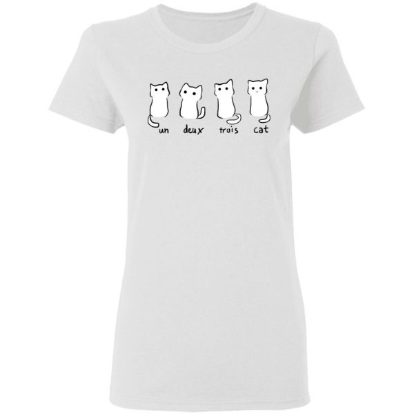 Un Deux Trois Cat T-Shirts 3