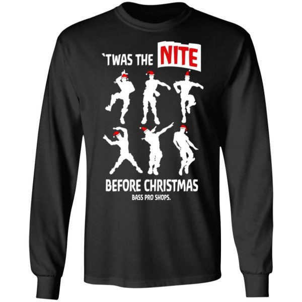 Twas The Nite Before Christmas Bass Pro Shops T-Shirts 9