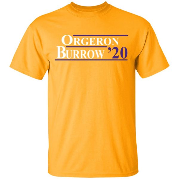 Orgeron Burrow 2020 T-Shirts 1