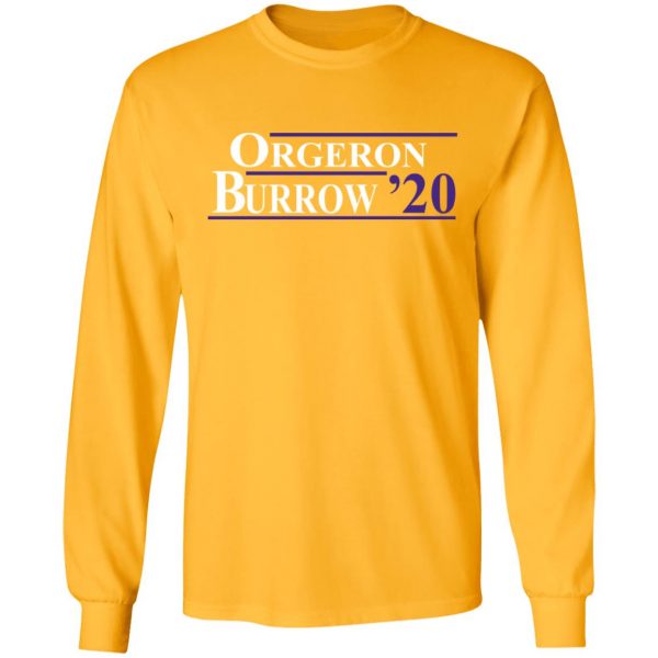 Orgeron Burrow 2020 T-Shirts 3