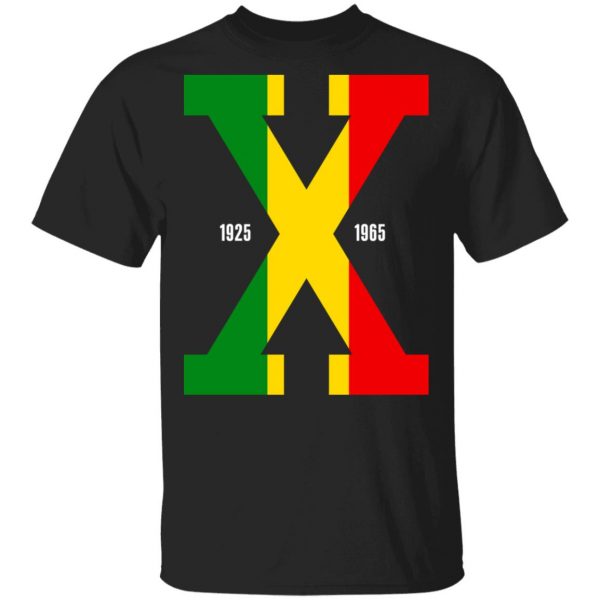 Tri Color Malcolm X T-Shirts 1