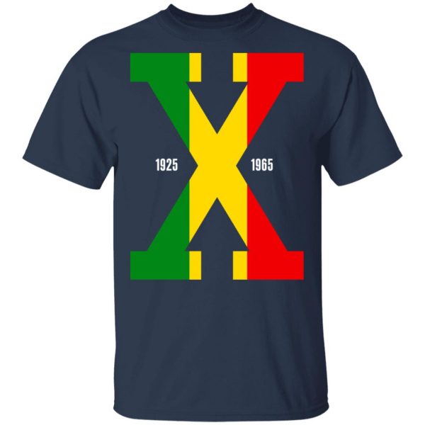 Tri Color Malcolm X T-Shirts 3