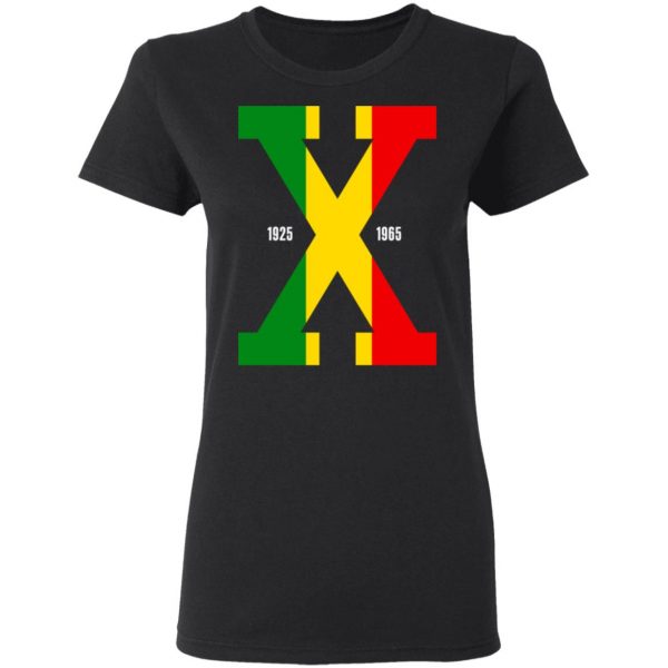 Tri Color Malcolm X T-Shirts 5