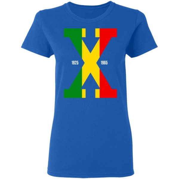 Tri Color Malcolm X T-Shirts 8