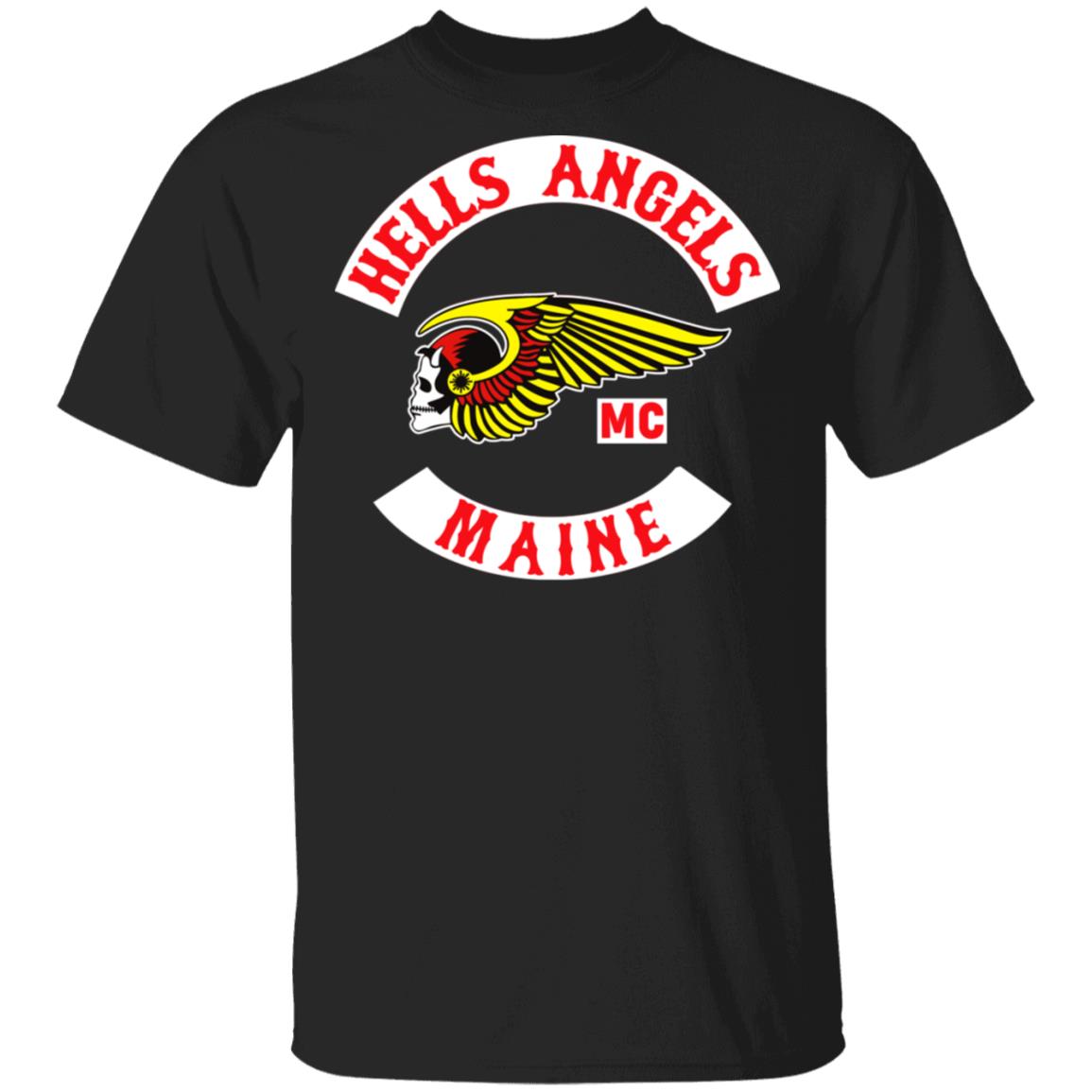 Hells Angels MC Maine T-Shirts | El Real Tex-Mex