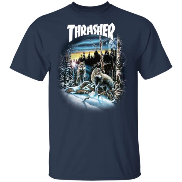 Thrasher 13 Wolves T-Shirts 3