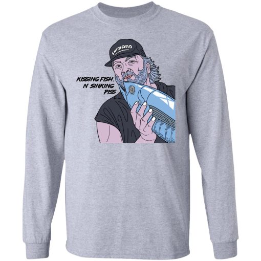 Shimano Kissing Fish N Sinking Piss T-Shirts - Image 7