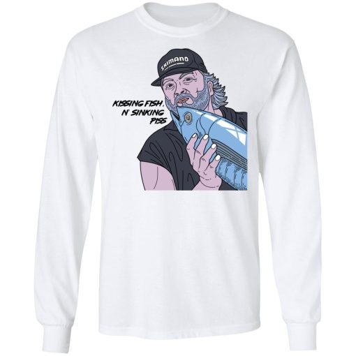 Shimano Kissing Fish N Sinking Piss T-Shirts - Image 8