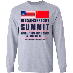 Reagan-Gorbachev Summit International Press Center Jw Marriot Hotel T-Shirts 18