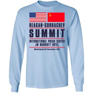 Reagan-Gorbachev Summit International Press Center Jw Marriot Hotel T-Shirts 20