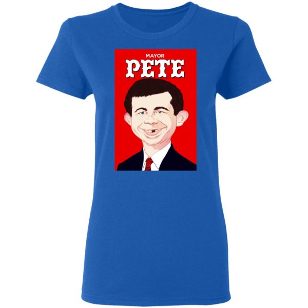 Mayor Pete Buttigieg Alfred E. Neuman T-Shirts 8