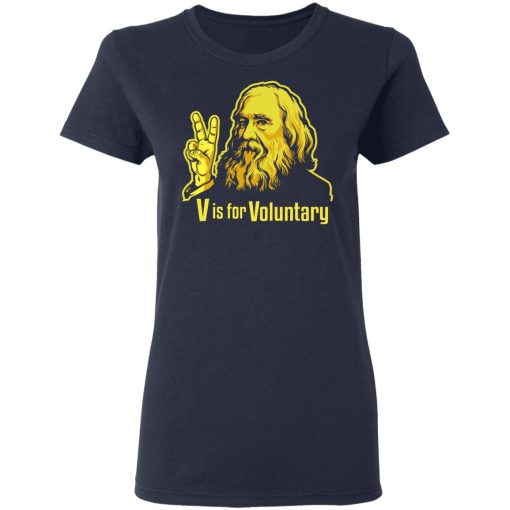 V Is For Voluntary Lysander Spooner T-Shirts 7