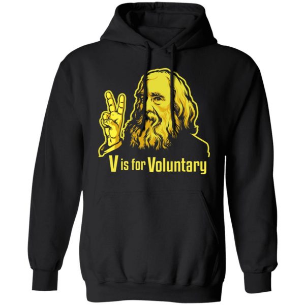 V Is For Voluntary Lysander Spooner T-Shirts 10