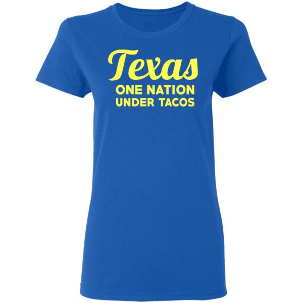 Texas One Nation Under Tacos T-Shirts Mexican Clothing 10