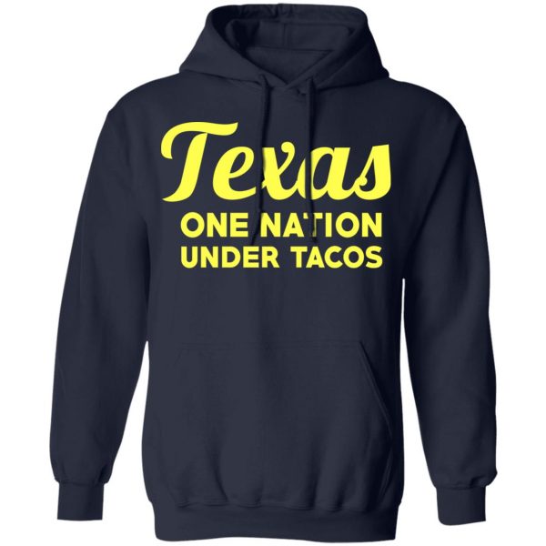 Texas One Nation Under Tacos T-Shirts Mexican Clothing 13