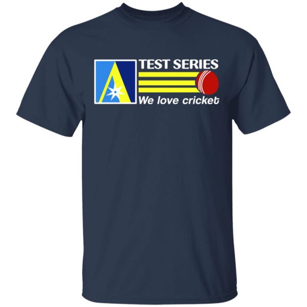 Test Series We Love Cricket T-Shirts 3
