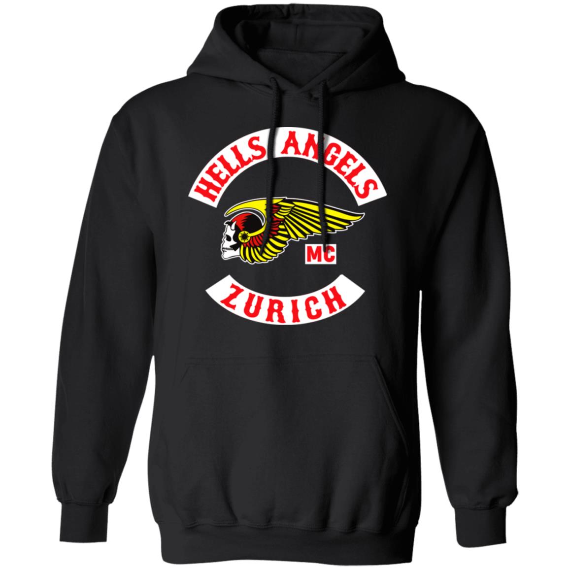 support your local hells angels t shirt