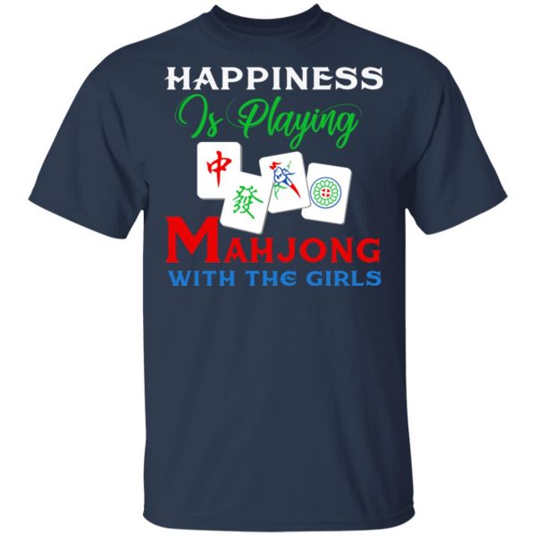 Happiness Is Playing Mahjong With The Girls T-Shirts 3