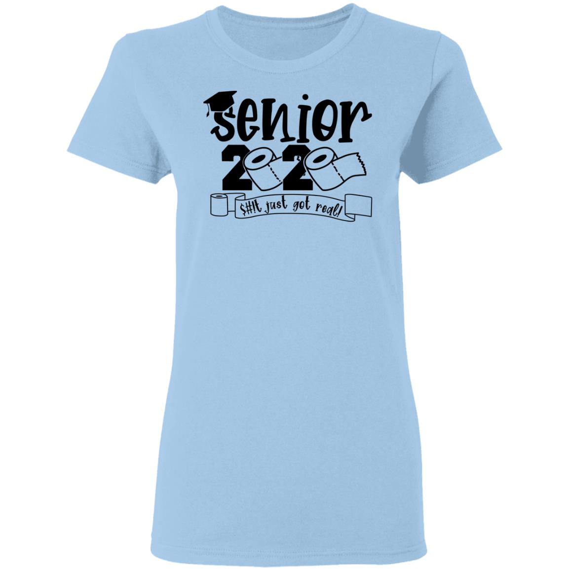 Shit Got Real Graduation T-Shirts 
