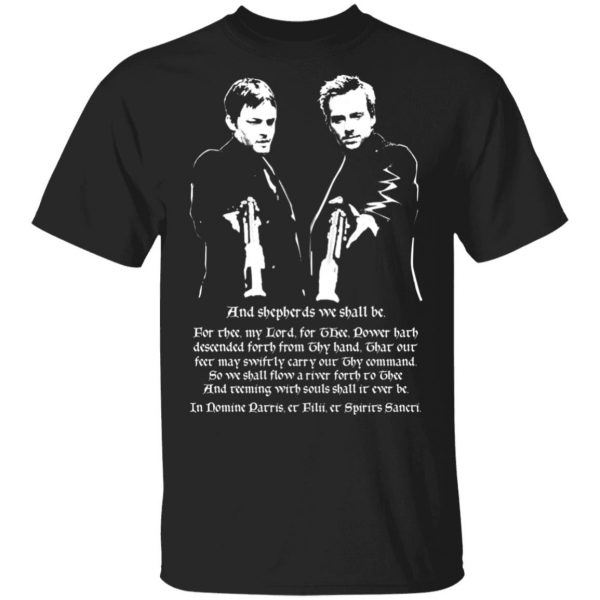 And Shepherds We Shall Be The Boondock Saints T-Shirts 1