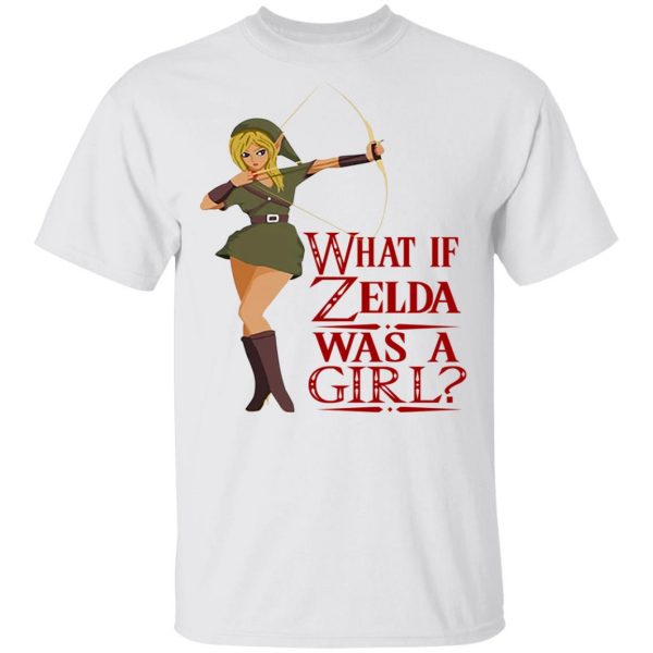 What If Zelda Was A Girl T-Shirts 2