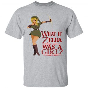 What If Zelda Was A Girl T-Shirts 6