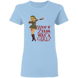 What If Zelda Was A Girl T-Shirts 7