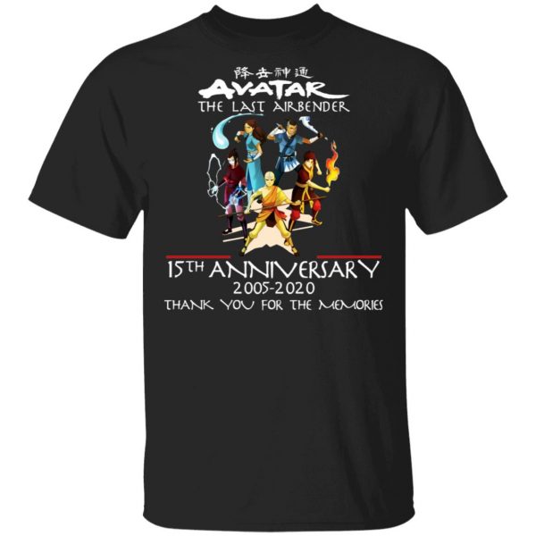 The Last Airbender Avatar 15th Anniversary 2005 2020 T-Shirts 1