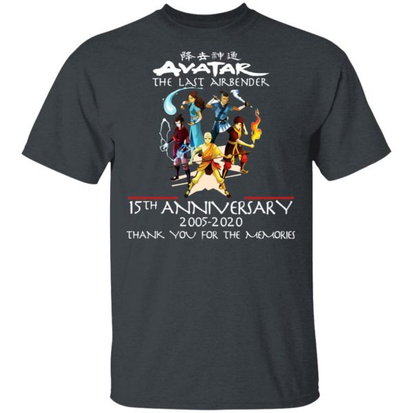 The Last Airbender Avatar 15th Anniversary 2005 2020 T-Shirts 2