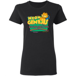 Neon Genesis Evangelion Meets Garfield And Friends T-Shirts 5