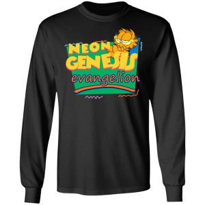 Neon Genesis Evangelion Meets Garfield And Friends T-Shirts 6