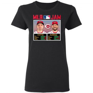 MLB Jam Reds Votto And Suarez T-Shirts 7
