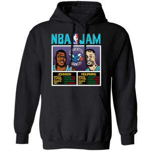 NBA Jam Hornets Johnson And Mourning T-Shirts 7