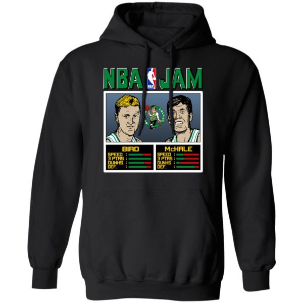 NBA Jam Celtics Bird And McHale T-Shirts Apparel 12