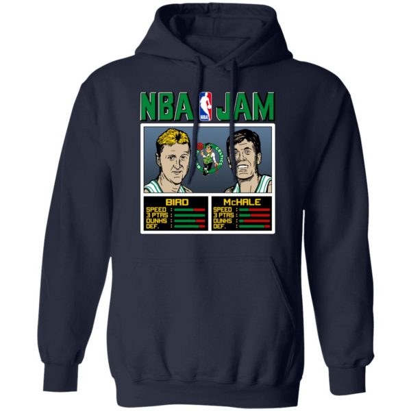 NBA Jam Celtics Bird And McHale T-Shirts Sports 13