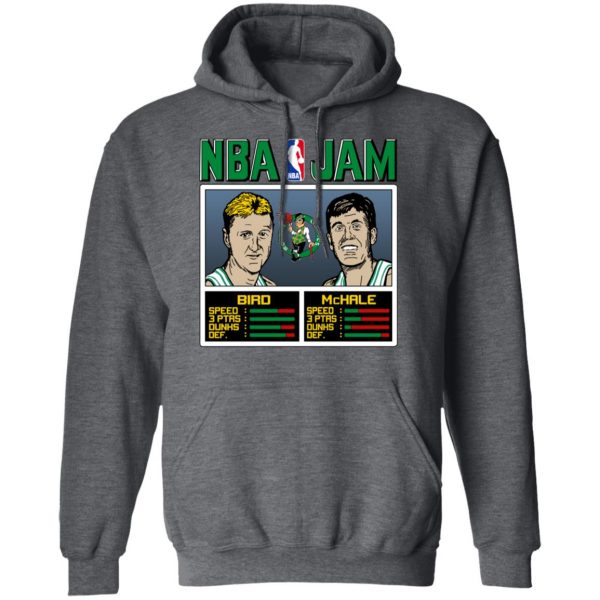 NBA Jam Celtics Bird And McHale T-Shirts Sports 14