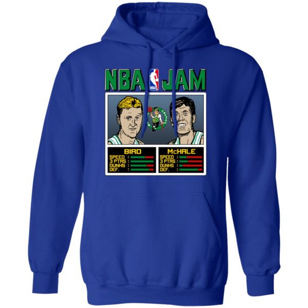 NBA Jam Celtics Bird And McHale T-Shirts NBA 15