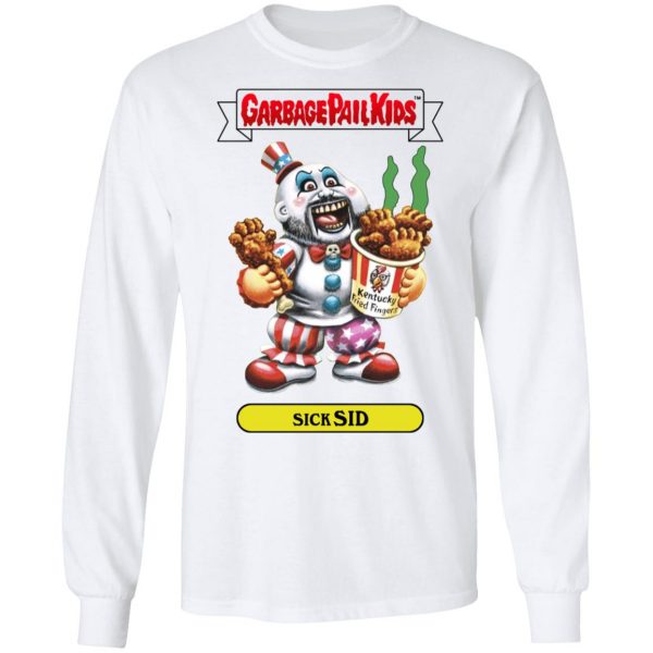 Garbage Pail Kids Sick Sid Captain Spaulding Version T-Shirts 3
