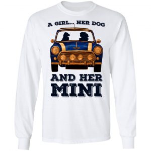 A Girl Her Dog And Her Mini T-Shirts 6
