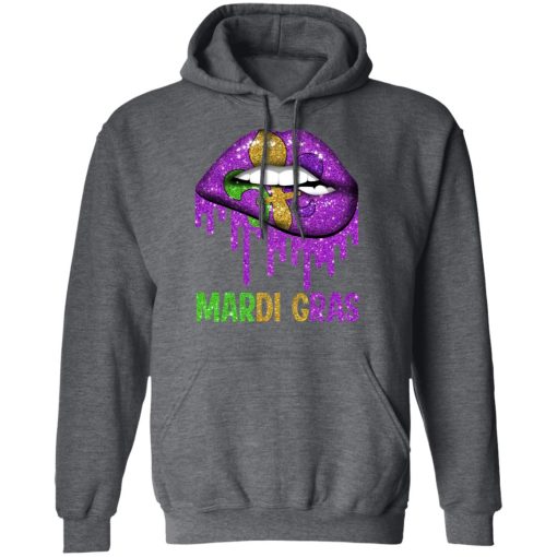 Mardi Gras Lip Biting T-Shirts - Image 12