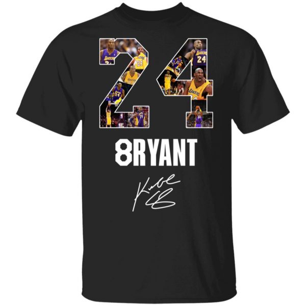24 8ryant Kobe Bryant 1978 2020 T-Shirts 1