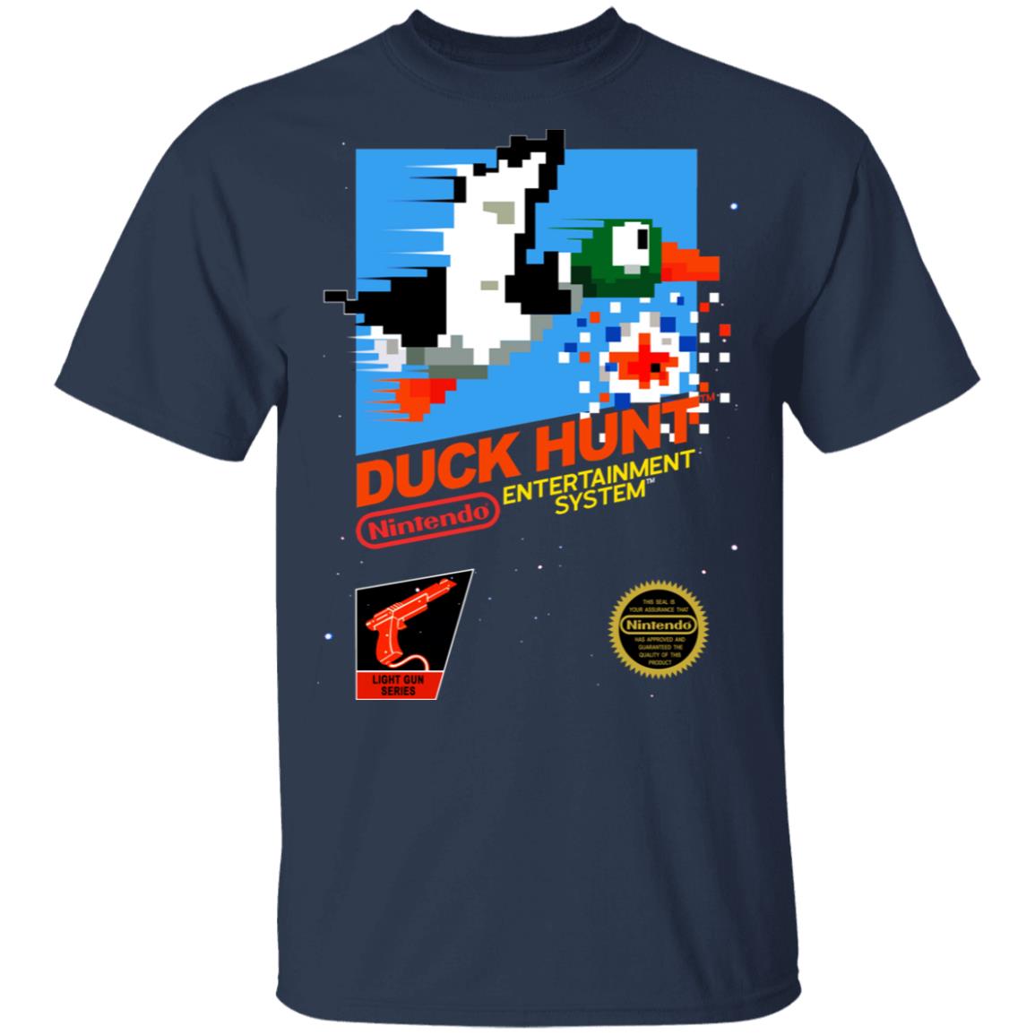 nintendo duck hunt t shirt