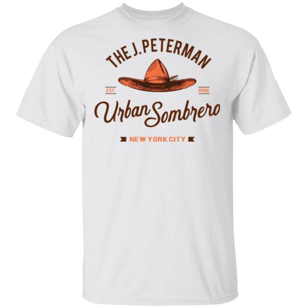 The J Peterman Urban Sombrero New York City T-Shirts 2