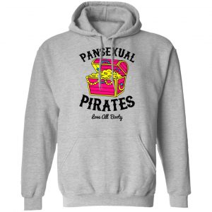 Pansexual Pirates Love All Booty T-Shirts 21